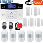 Systme d'alarme de scurit domestique filaire sans fil ios android, tuya, wifi, 101, tlcommande d'interpho ...
