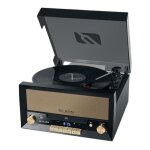 Syst�me cha�ne hifi cd 20w avec platine vinyle - cd / fm / usb / aux - 33 / 45 / 78 tours