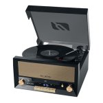 Systme chane hifi cd 20w avec platine vinyle - cd / fm / usb / aux - 33 / 45 / 78 tours