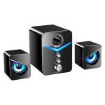 Systme de cinma  domicile avec caisson de basses, enceinte bluetooth, musique boombox, pc portable, ...