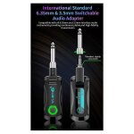 Syst�me emetteur - r�cepteur sans fil 2, 4 ghz pour guitare, transmission en temps r�el a faible latence ...