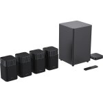 Syst�me home cin�ma hisense ht - saturn tuned by devialet 4. 1. 2 ch sans fil avec 4 enceintes satellites ...