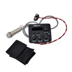 Systme de prampli pour guitare acoustique, micro pizo 3 bandes, egaliseur a ecran lcd, pice de guitare, ...