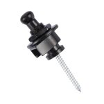 Syst�me de retenue de sangle a d�gagement rapide, bouton de s�curit� en m�tal, pour guitare acoustique ...