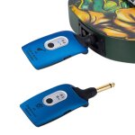 Syst�me sans fil pour guitare : emetteur - r�cepteur rechargeable 2, 4 ghz audio