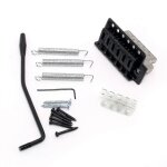 Système tremolo pour fender stratocaster squier guitare electrique, noir Système tremolo pour fender stratocaster squier guitare electrique, noir