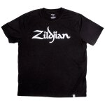 T3011 t - shirt classic logo black m zildjian