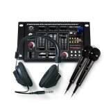 Table de mixage dj sono bluetooth bm sonic bms - 21usb - bt 4 voies, 1 phono / line, 1 phono / usb, 1 ...