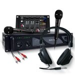 Table de mixage dj usb bluetooth amplificateur sonorisation 4000w, ventilation continue, casque, micros, ...