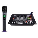 Table de mixage - ibiza sound dj21 4 voies 7 entr�es usb + micro sans fil vhf via usb