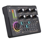 Table de mixage portable pour karaoké et streaming avec bluetooth 5. 0 yonis Table de mixage portable pour karaoké et streaming avec bluetooth 5. 0 yonis