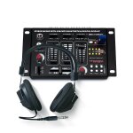 Table de mixage sono dj bm sonic bms - 21usb - bt 4 voies / 7 canaux, usb bluetooth, 1 phono / line, ...