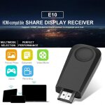 Tablette de tlphone sans fil universelle 1080p, adaptateur d'affichage de zjmle tv de rcepteur compatible ...