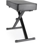 Tabouret piano rglable en hauteur 50 - 52 - 54 - 56cm, banc piano avec coussin en pu de 8cm, banquette ...