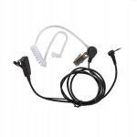 Talkie walkie 2. 5mm oreillette 1 pin cordon cach