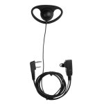 Talkie - walkie interphone universel en forme de d à 2 broches avec casque ptt casque crochet d'oreille ... Talkie - walkie interphone universel en forme de d à 2 broches avec casque ptt casque crochet d'oreille ...