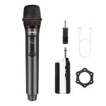 Talomen, microphone sans fil, 2, 4 ghz ensemble de microphones sans fil avec rcepteur, microphone dynamique ...