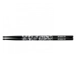 Tama 7a - s - bs - baguettes batterie skull black 7a - japenese oak serie - noir Tama 7a - s - bs - baguettes batterie skull black 7a - japenese oak serie - noir