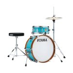 Tama club - jam mini ljk28s - aqb aqua blue - batterie acoustique 2 fts (sans cymbales ni accessoires) ...