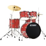 Tama st50h5 - cds candy red sparkle stagestar batterie pour débutant avec cymbales Tama st50h5 - cds candy red sparkle stagestar batterie pour débutant avec cymbales
