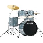Tama st50h5 - sem sea blue mist stagestar batterie pour débutant avec cymbales Tama st50h5 - sem sea blue mist stagestar batterie pour débutant avec cymbales