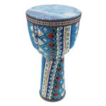 Tambour djembe africain color de 8. 5 pouces en peau pvc pour enfant, baril d'art musical #b