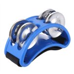 Tambour elliptique compagnon main pied jingle tambour enfants musical educatif tambourin instruments ...