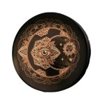 Tambour a main a cadre en bois avec instrument de musique a baguette de tambour pour les d�corations ...