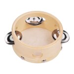 Tambour a percussion pour enfants 4 / 6 / 8 pouces, tambour a main cloche a percussion en bois, cadeau, ... Tambour a percussion pour enfants 4 / 6 / 8 pouces, tambour a main cloche a percussion en bois, cadeau, ...
