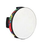 Tambour au sol peau de mouton applique tambourin a main instrument de percussion enfants cadeau musical ...