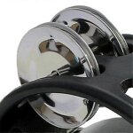 Tambourin a pied sonore puissant tambourins a pied rglable jaune