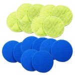 Tampon de remplacement pour serpillière rotative électrique sans fil, avec 8 micro Tampon de remplacement pour serpillière rotative électrique sans fil, avec 8 micro