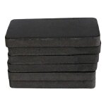 Tapis d'quipement d'exercice de coussin d'isolation acoustique de tapis de tapis roulant de 6 pices ...