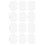 Tapis muet de batterie en silicone transparent, silencieux de caisse claire jazz, 3 couleurs en option, ...