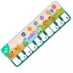 Tapis de piano musical 110x36cm , pour enfants en bas age, clavier de sol, tapis de danse avec 8 sons ...