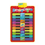 Tapis de piano musical pour enfants , clavier duet, 20 touches, piano de sol avec 8 sons d'instruments, ... Tapis de piano musical pour enfants , clavier duet, 20 touches, piano de sol avec 8 sons d'instruments, ...