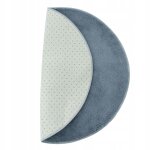 Tapis de sol rond pour batterie de 1, 6 m de diamtre, gris