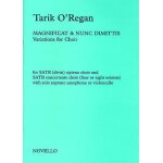 Tarik o'regan : magnificat and nunc dimittis - recueil satb soprano saxophone cello musnov200310 9781844499526 ...