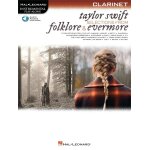 Taylor swift - selections from folklore & evermore clarinet play - along book with online audio - recueil ...