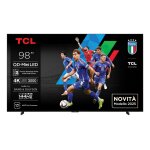 Tcl 98c7k tv 2, 49 m (98 ) 4k ultra hd smart tv wifi m�tallique 3000 cd / m