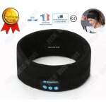 Tdâ® bandeau casque bluetooth audio studio vélo sport headband puce sans fil musique noir courir yoga ... Tdâ® bandeau casque bluetooth audio studio vélo sport headband puce sans fil musique noir courir yoga ...