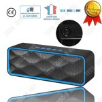 Td® enceinte bluetooth portable haut parleur pc voiture iphone noir sans fil mains libres appareils musiques ... Td® enceinte bluetooth portable haut parleur pc voiture iphone noir sans fil mains libres appareils musiques ...