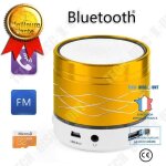 Td enceinte bluetooth sans fil parleur stro microphone mains libres fm cd aux usb iphone ipod ipad ...
