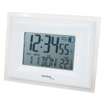 Technoline ws8008 horloge radio - pilot�e blanc / transparent