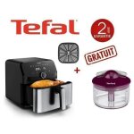 Tefal ey855d easy fry mega air fryer black - stainless steel