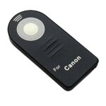 Tlcommande sans fil rc - 1 / rc - 5 / rc - 6 compatible canon eos  dclencheur ir jusqu' 8m pour ...