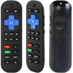 Tlcommande universelle 2 - en - 1 amliore avec contrle du volume pour roku box / now tv box tlcommande, ...