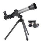 T�lescope astronomique r�fractif avec tr�pied, levier r�glable, zoom 40x, r�fracteur, port�e monoculaire, ...