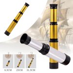 T�lescope compact, loupe monoculaire pour pirate, zoomable, apprentissage, pour enfants de 8 � 12 ans ...