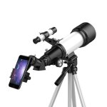 Tlescope lunette astronomique 400 x 70 avec trpied & support tlphone - yonis